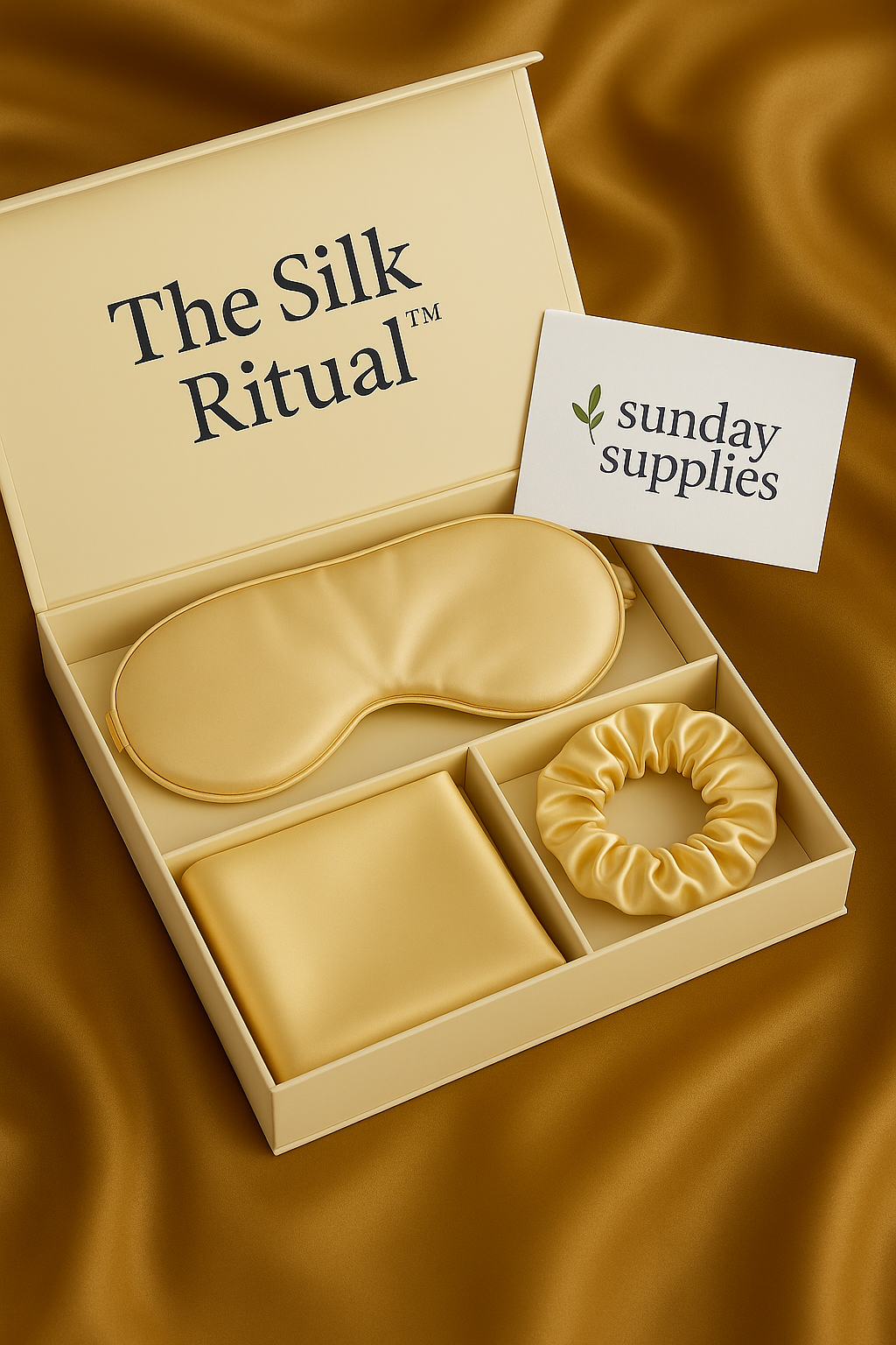 The Silk Ritual™ | 100% Mulberry Silk Essentials 3 in 1 Set