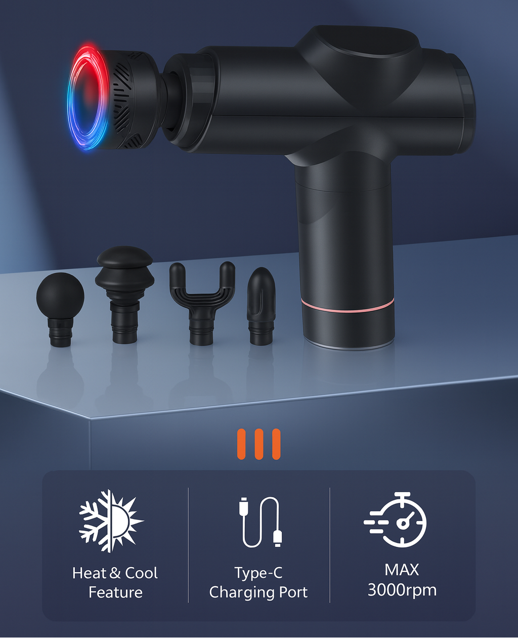 RapidRecover Hot+Cold Fascia Gun