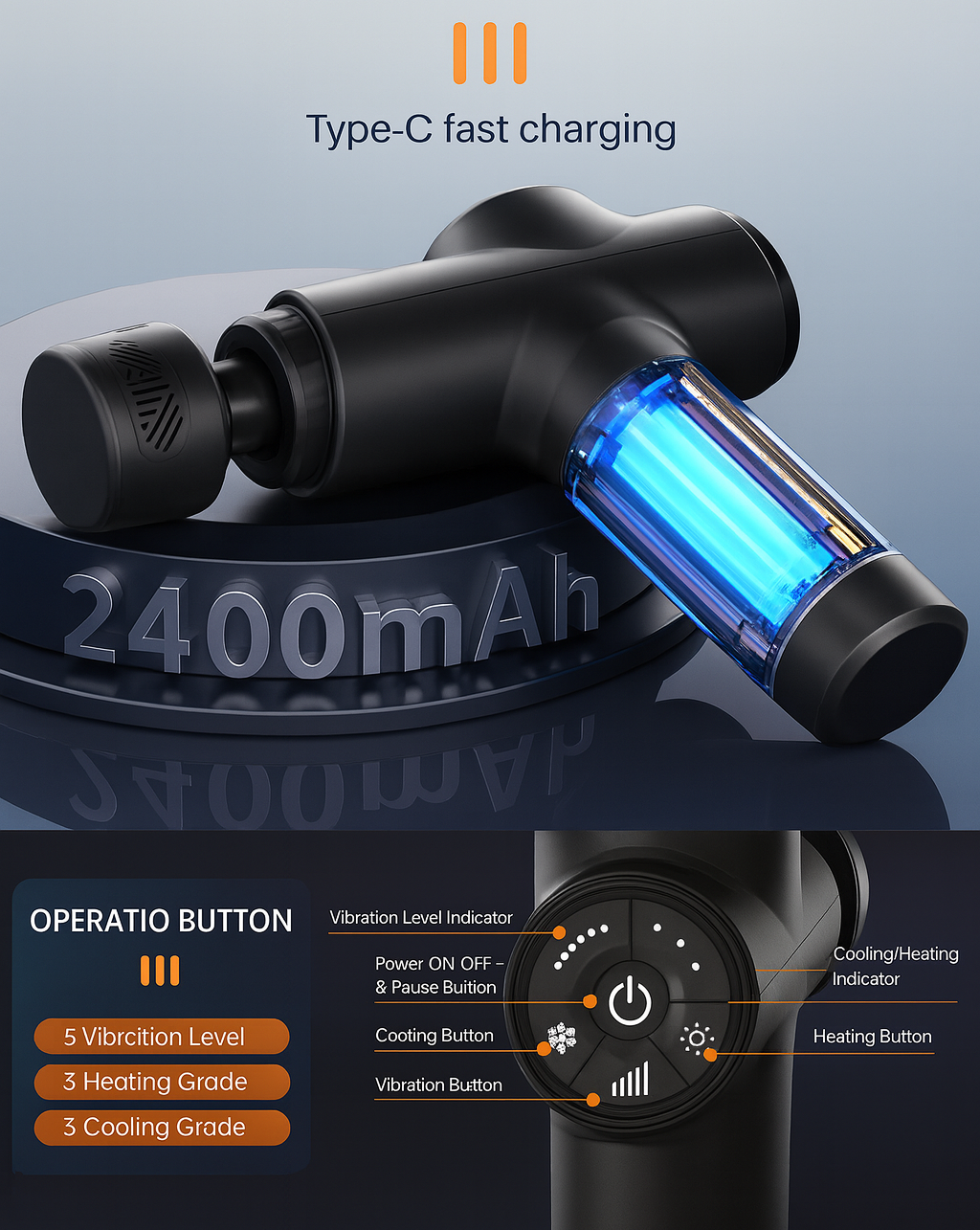 RapidRecover Hot+Cold Fascia Gun