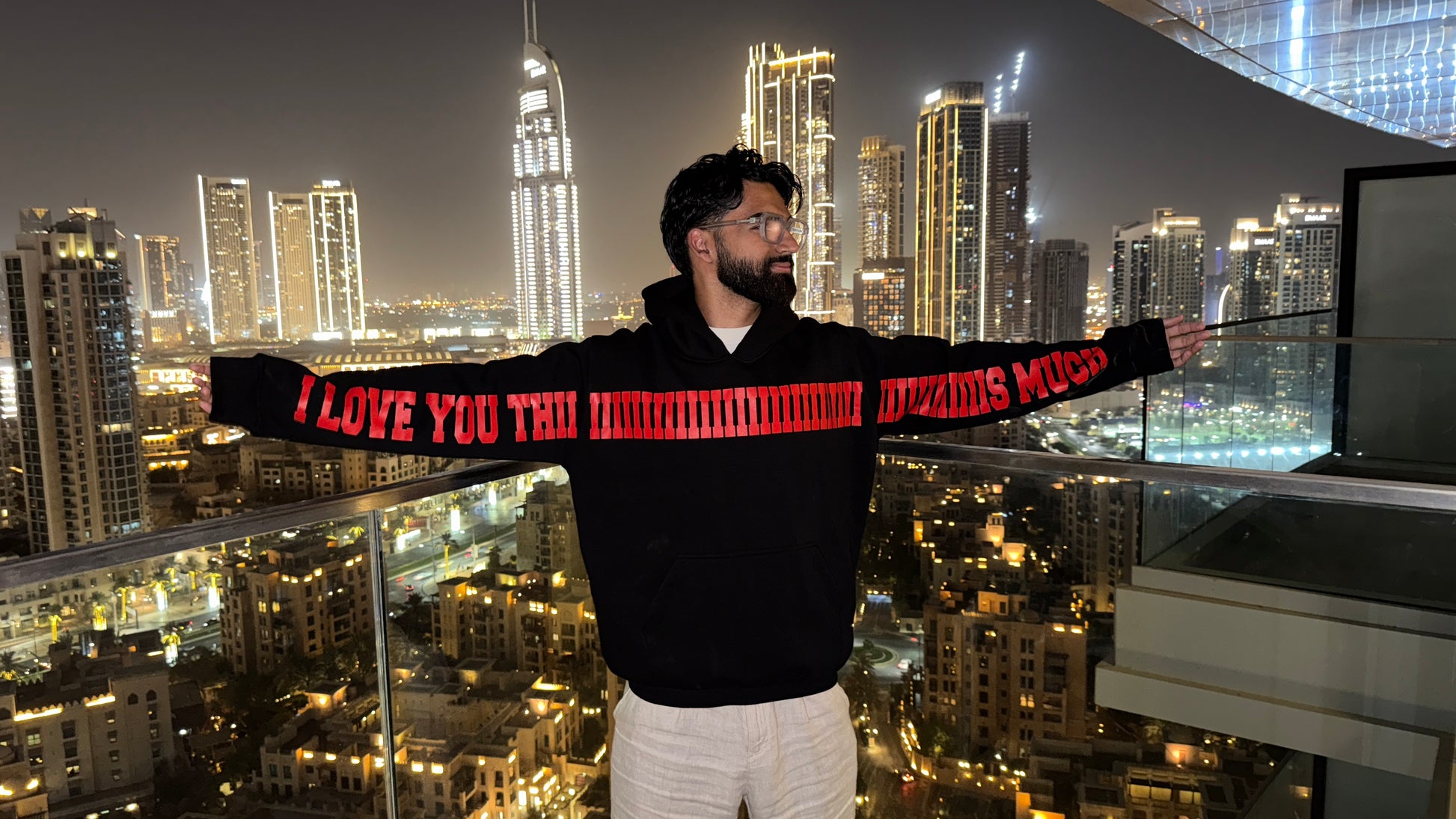 ily Hoodie - "I Love You This Much Hoodie"