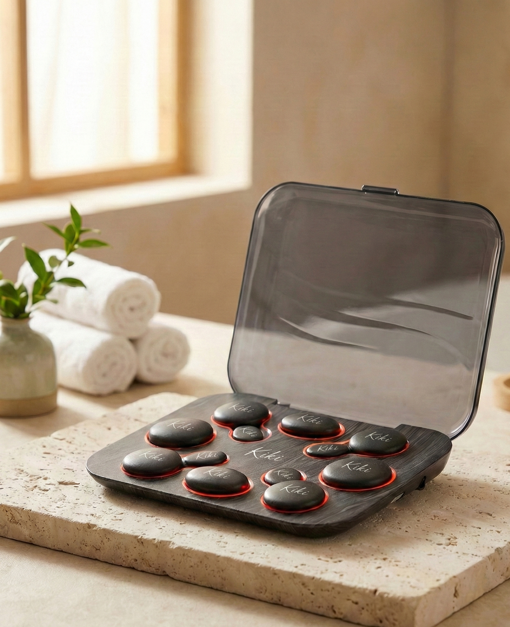 Kiki Hot Stone Massage Set
