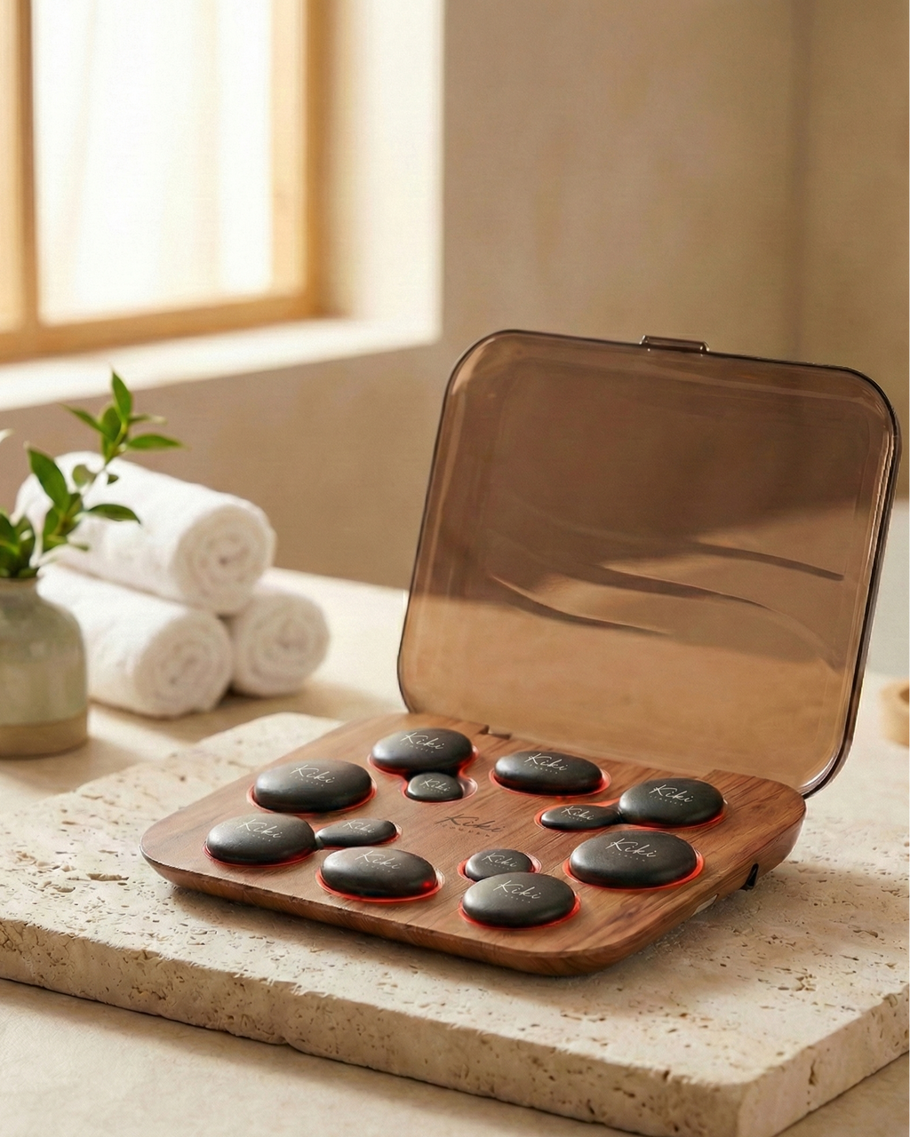 Kiki Hot Stone Massage Set