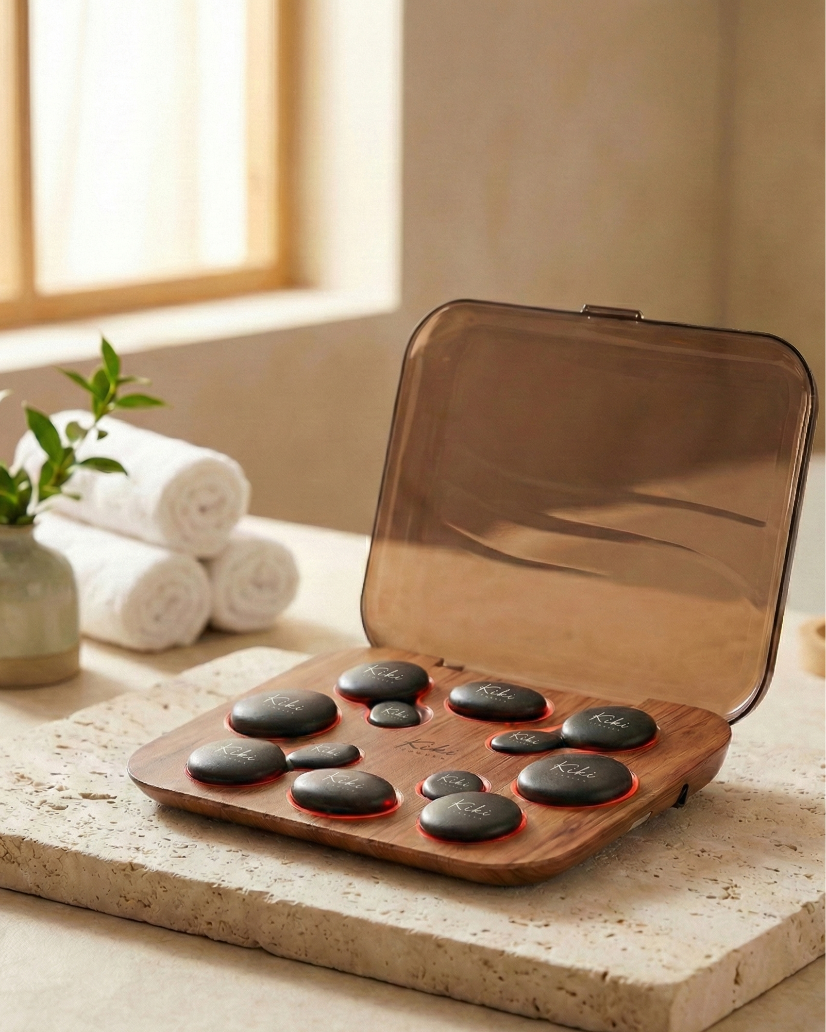Kiki Hot Stone Massage Set