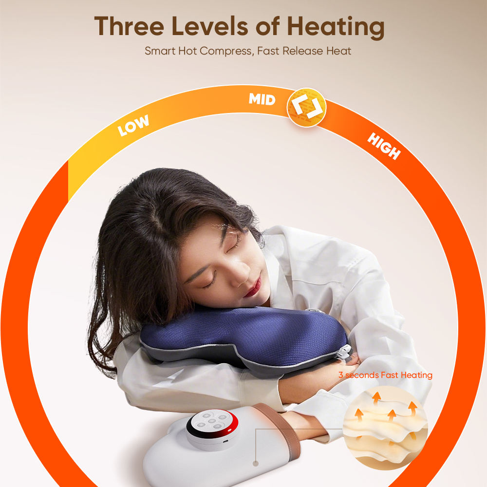 H222 Complete Hand Massage System with red light therapy, airbag compression and adjustable heat settings